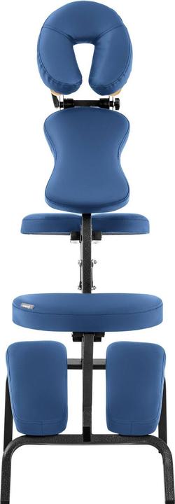 Produktbild Physa Massagestuhl klappbar mobiler Massagehocker Massagen-Stuhl 130 kg blau