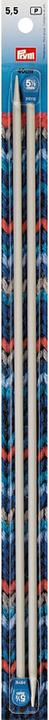 Produktbild Prym Stricknadeln 5.50 mm, Alu, 2 Stück, Grau