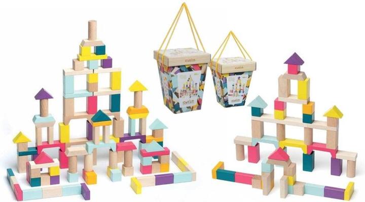 Produktbild Cubika Holzblöcke Set 100 Stück