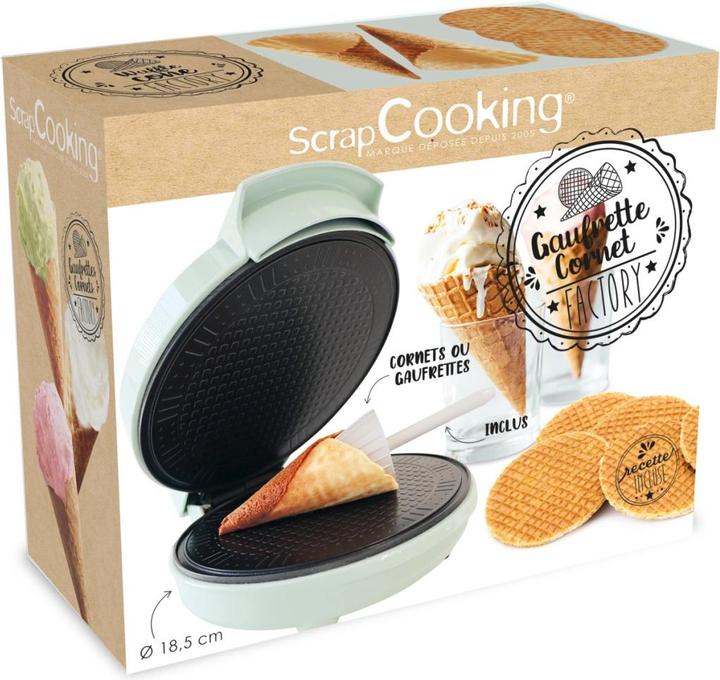 Image du produit ScrapCooking Gaufrette / Cornet Factory