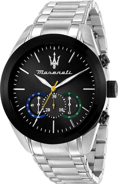 Actual product image Maserati Uhren-Set inkl. Wechselarmband Traguardo (Chronograph, 45 mm)