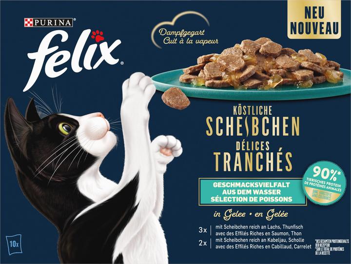 Immagine prodotto Felix Deliziose fette di anatra in gelatina (Adulto, 1 pz., 900 g)