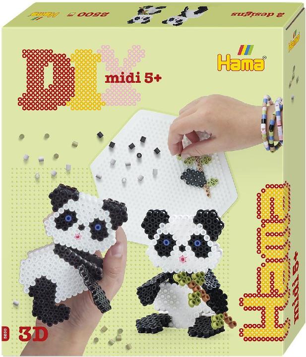 Image du produit Magni hama Bügelperlen Geschenkpackung Panda 3D