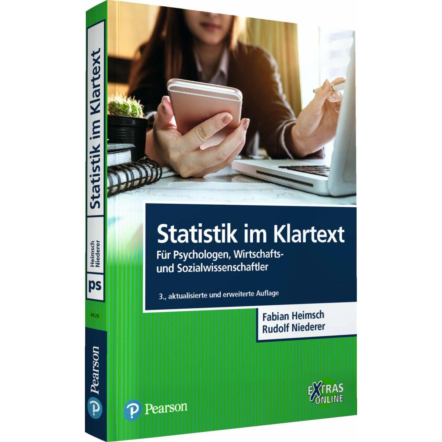 Statistik im Klartext, Fachbücher von Fabian Heimsch, Rudolf Niederer