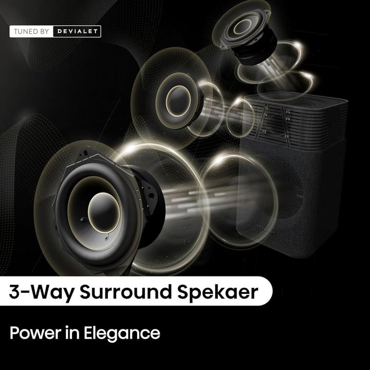 Productafbeelding Hisense Sound-System HT-Saturn 4.1.2CH, 720W, Dolby Atmos (720 W)