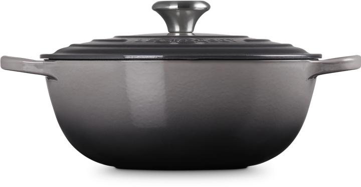 Immagine prodotto Le Creuset Cocotte LA MARMITE SIGNATURE gris foncé (26 cm, Pirofila + casseruola, Smalto, Ghisa)