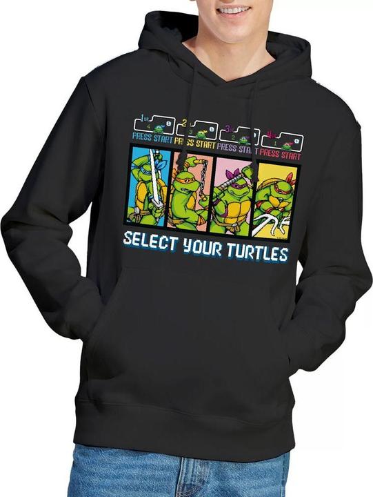 Immagine prodotto Teenage Mutant NT Select Your Turtles Felpa con Cappuccio Uomo (M)