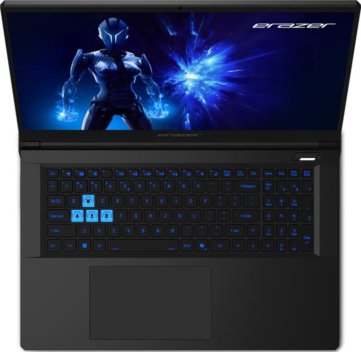 Produktbild Erazer 30040405 Defender 17 P1 MD62755, Intel Core 7, 17,3", 1920 x 1080p, 32 GB, 2 TB, W11h (17.30", 2000 GB, 32 GB, Eng. Int., Intel Core 7 240H)