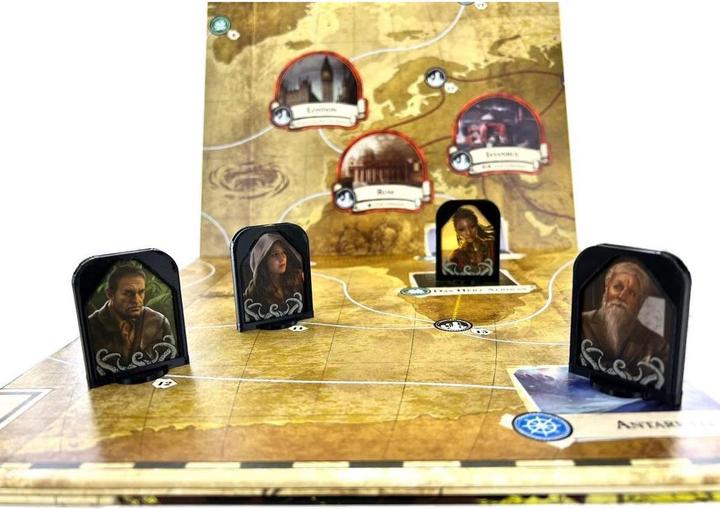 Actual product image Feldherr 3D07SET - 4-pack character stand for Arkham Horror 3rd Edition + Eldritch Horro (Plastic)