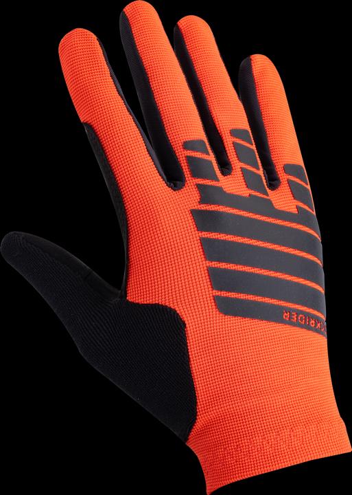 Produktbild Rockrider Fahrrad Handschuhe MTB Explore 500 rot/schwarz (S)