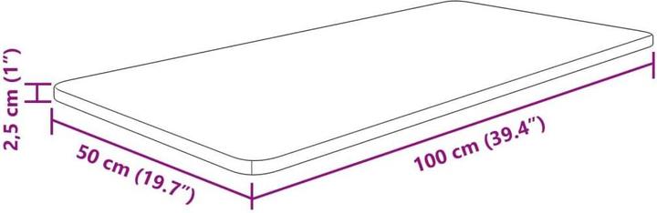 Actual product image vidaXL Arbeitsplatte