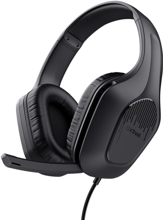 Produktbild Trust GXT415 ZIROX HEADSET – BLACK (Kabelgebunden)