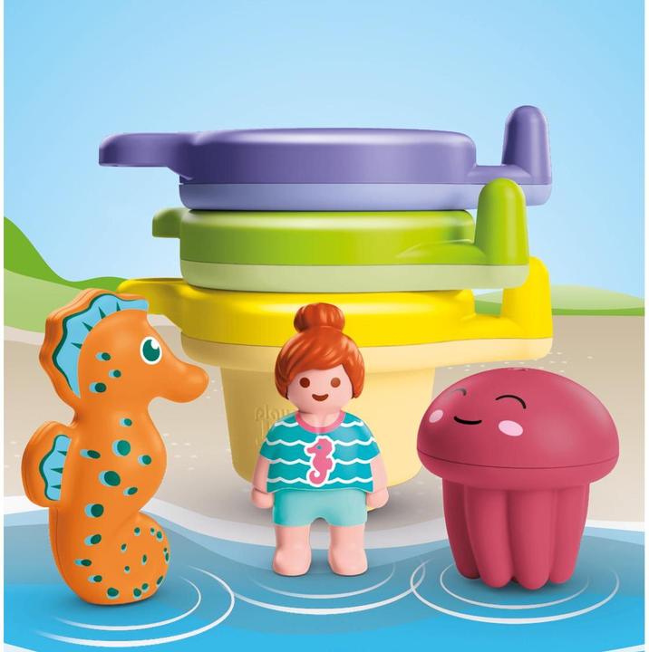 Productafbeelding Playmobil JUNIOR AQUA: Drijvende beker met waterpret