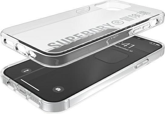 Produktbild Superdry Snap iPhone 12/12 Pro Clear Cas e silver (Apple iPhone 12, Realme 12 Pro+)