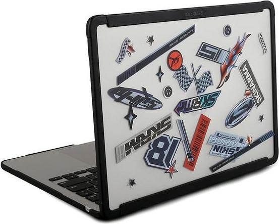 Actual product image Skinarma case Henko MacBook Air 13" (M3-M2) frost clear (13", Apple)