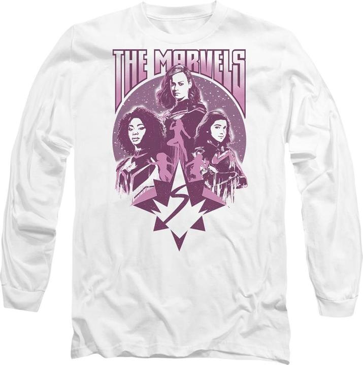 Actual product image The Marvels Unisex Adult Quantum Heroes T-Shirt (M)