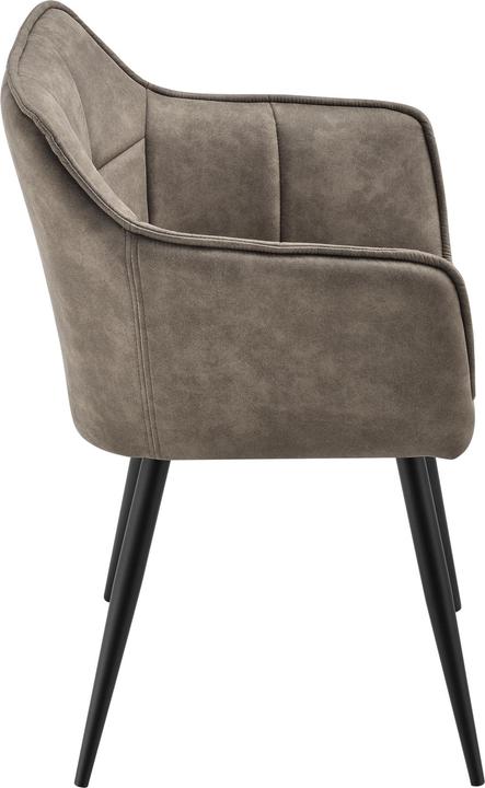 Image du produit En.Casa Chaise de salle à manger (lot de 4) Birmingham Taupe