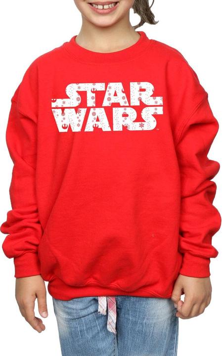 Produktbild Star Wars Christmas Logo Sweatshirt Mädchen (128)