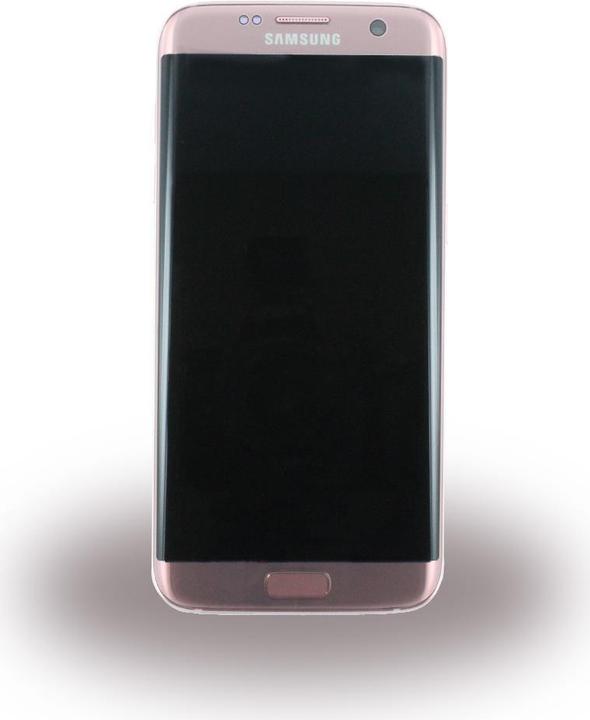 Image du produit Samsung GH97-18533E Afficheur rose-or 1pièce(s) Téléphone portable de remplacement (Écran, Galaxy S7 Edge)
