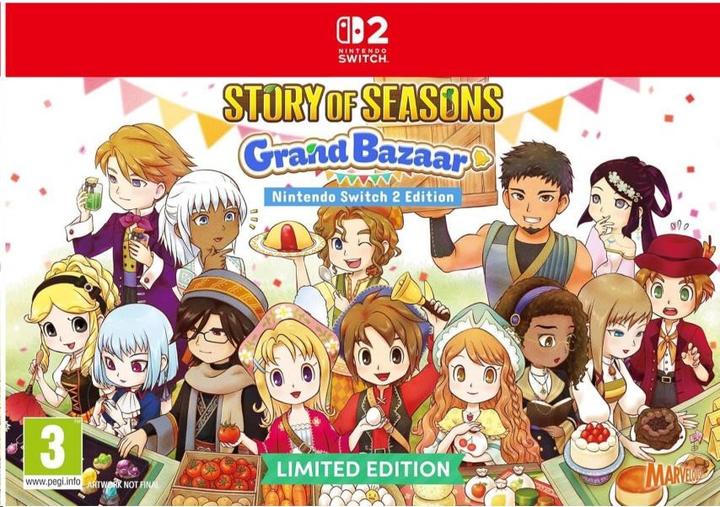 Actual product image Marvelous Story of Seasons: Grand Bazaar (Limited Edition) (Switch)