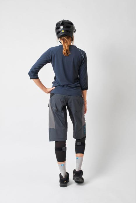 Produktbild dirtlej Trailscout Shorts Half & Half Ladies, grau/peach, XS (XS)