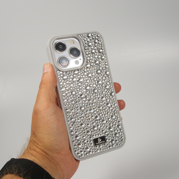 Produktbild PhoneLook Hülle Glitzer Diamant The Bling World (Apple iPhone 15 Pro Max)