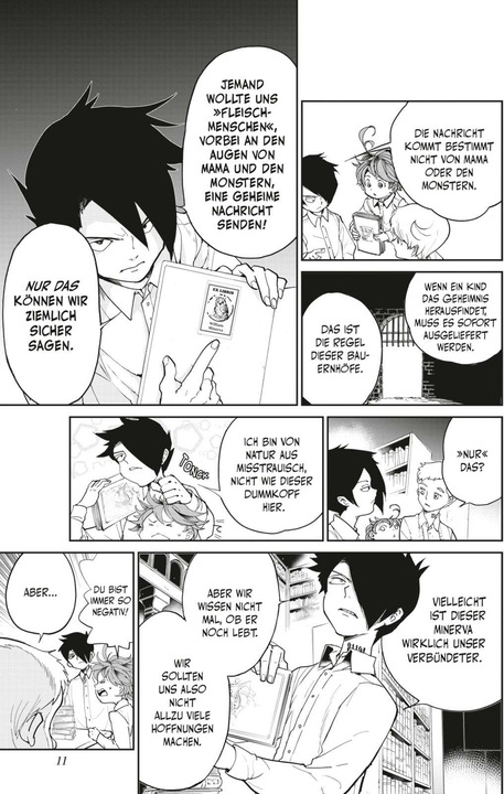 Produktbild The Promised Neverland 3 (Deutsch, Kaiu Shirai, 2018)