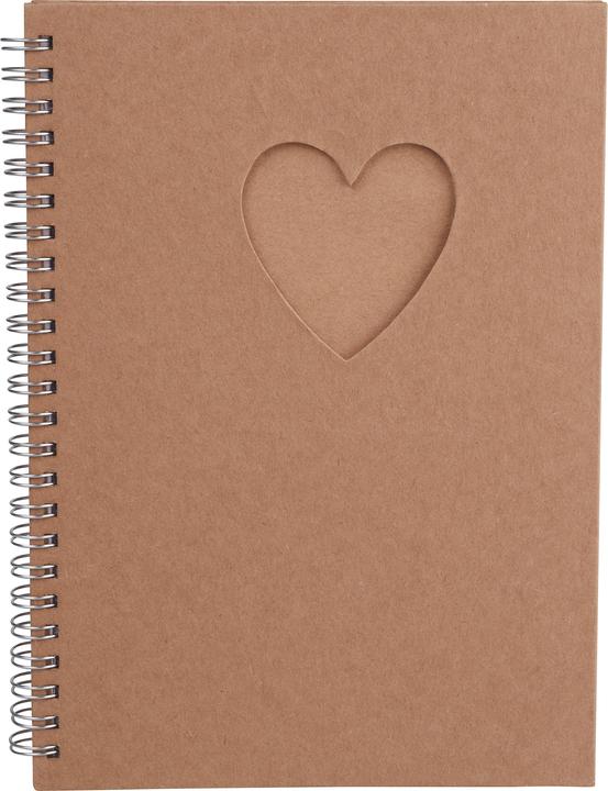 A6 Perfect Bound Notebook - Pink Floral/Notes & Thoughts – Rachel - View #3