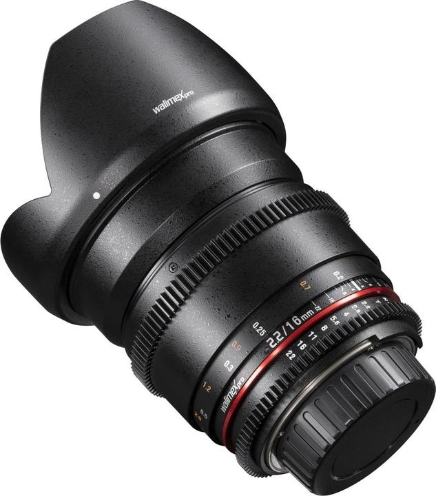 Actual product image Walimex 16/2.2 Video APS-C Nikon F (Nikon F, APS-C / DX, Micro Four Thirds)