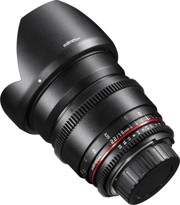 Immagine prodotto Walimex 16/2.2 Video APS-C Nikon F (Nikon F, APS-C / DX, Micro Four Thirds)