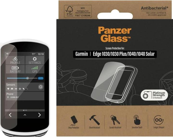 Produktbild PanzerGlass Displayschutz Anti-Glare für Garmin Edge 1030