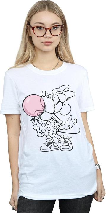 Immagine prodotto Disney Minnie Mouse Gum Bubble Maglietta Ampia Donna (3XL)