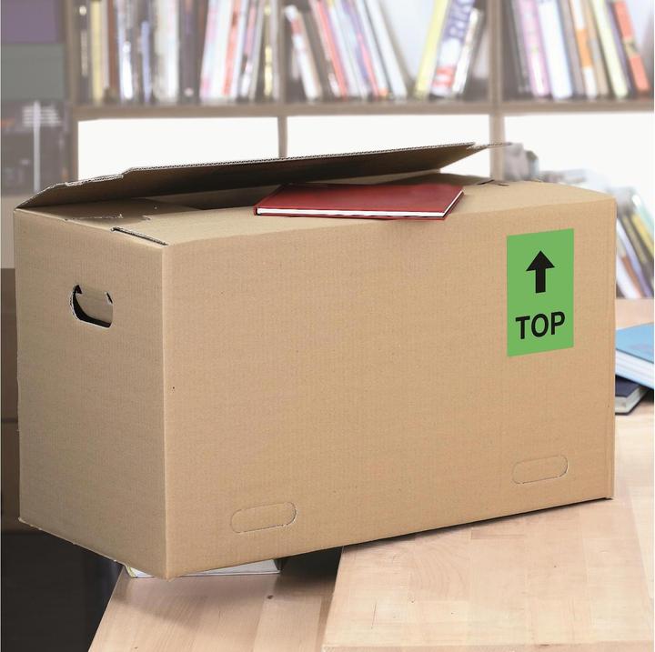 Produktbild HERMA Farbige Etiketten A4 ablösbar