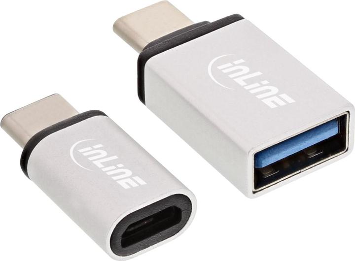 Produktbild InLine USB Adapter-Set (0.33 m, USB 3.2 Gen 1)