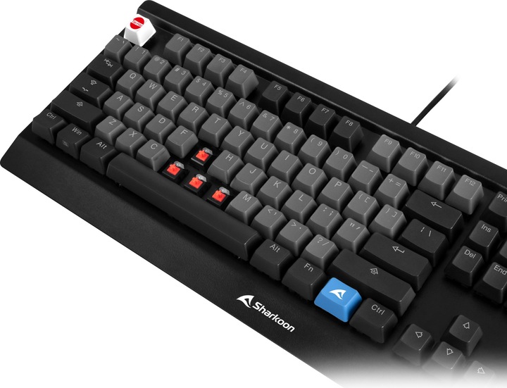 Actual product image Sharkoon SAC20 PBT ANSI US 114 backlit caps