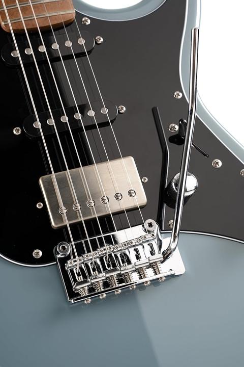 Actual product image Cort Guitars Cort G250 SE Ocean Blue Grey (Electric guitar, Basswood (body), Roasted maple (neck and fingerboard))