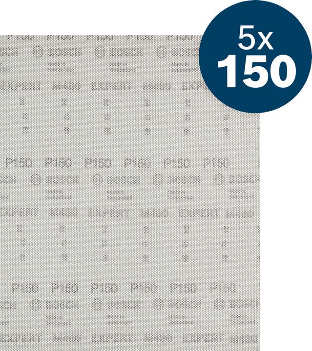 Image du produit Bosch Professional Zubehör Grille abrasive pour ponceuse orbitale Grain (150)