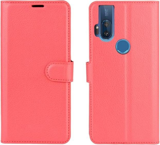 Produktbild MU Classic Litchi Leder Bookcover Series (Motorola One Hyper)