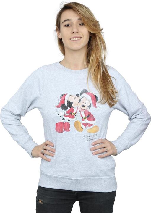 Image du produit Disney - Sweat MICKEY AND MINNIE CHRISTMAS KISS - Femme (XL)