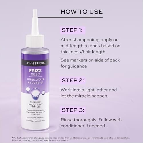 Actual product image John Frieda Frizz-Ease Miraculous Hair Water - 200 Ml (200 ml)