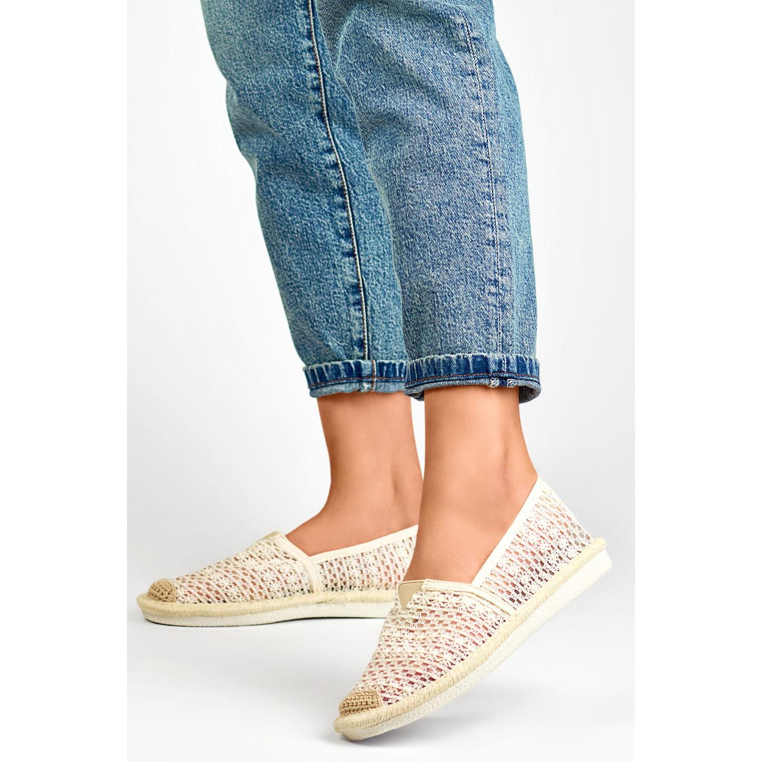 Primo, Damen, Espadrilles, Espadrilles model, Beige, (39, 40, 41, 42, 43, 44, 45, 46, 47, 48)