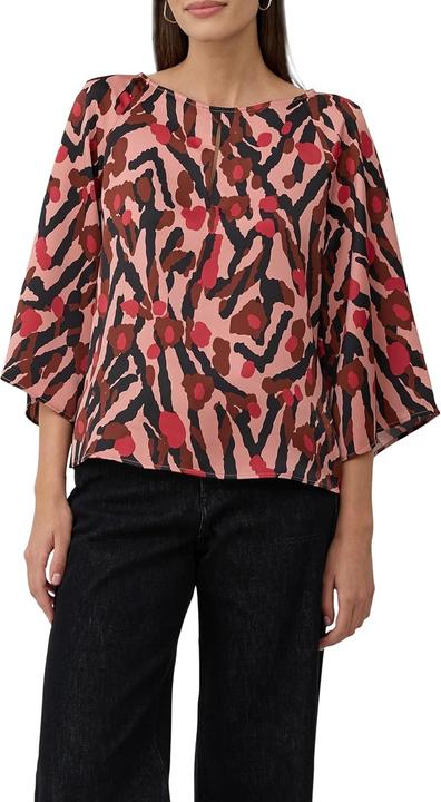 Immagine prodotto s.Oliver Bluse Satin-Bluse mit All-over-Print (44)