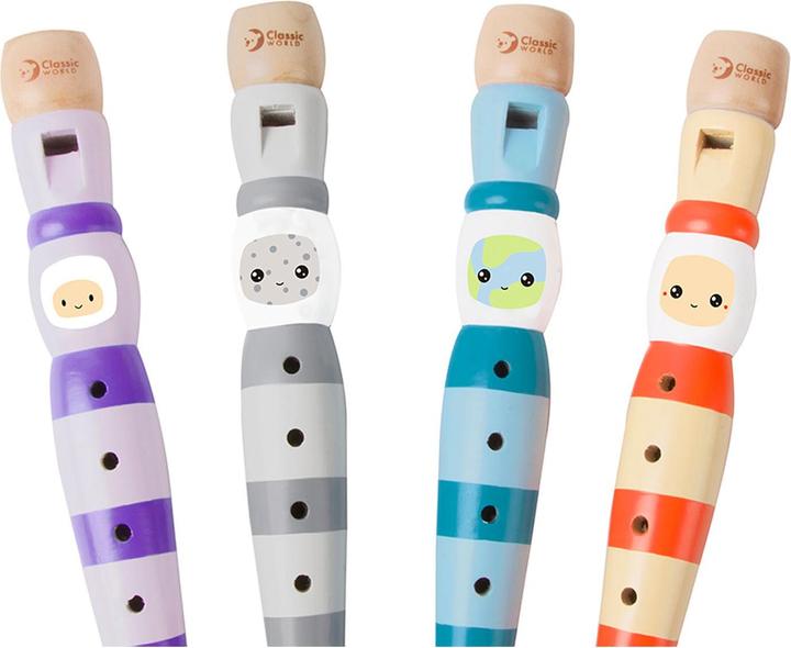 Immagine prodotto Classic World Flauto di legno con strisce