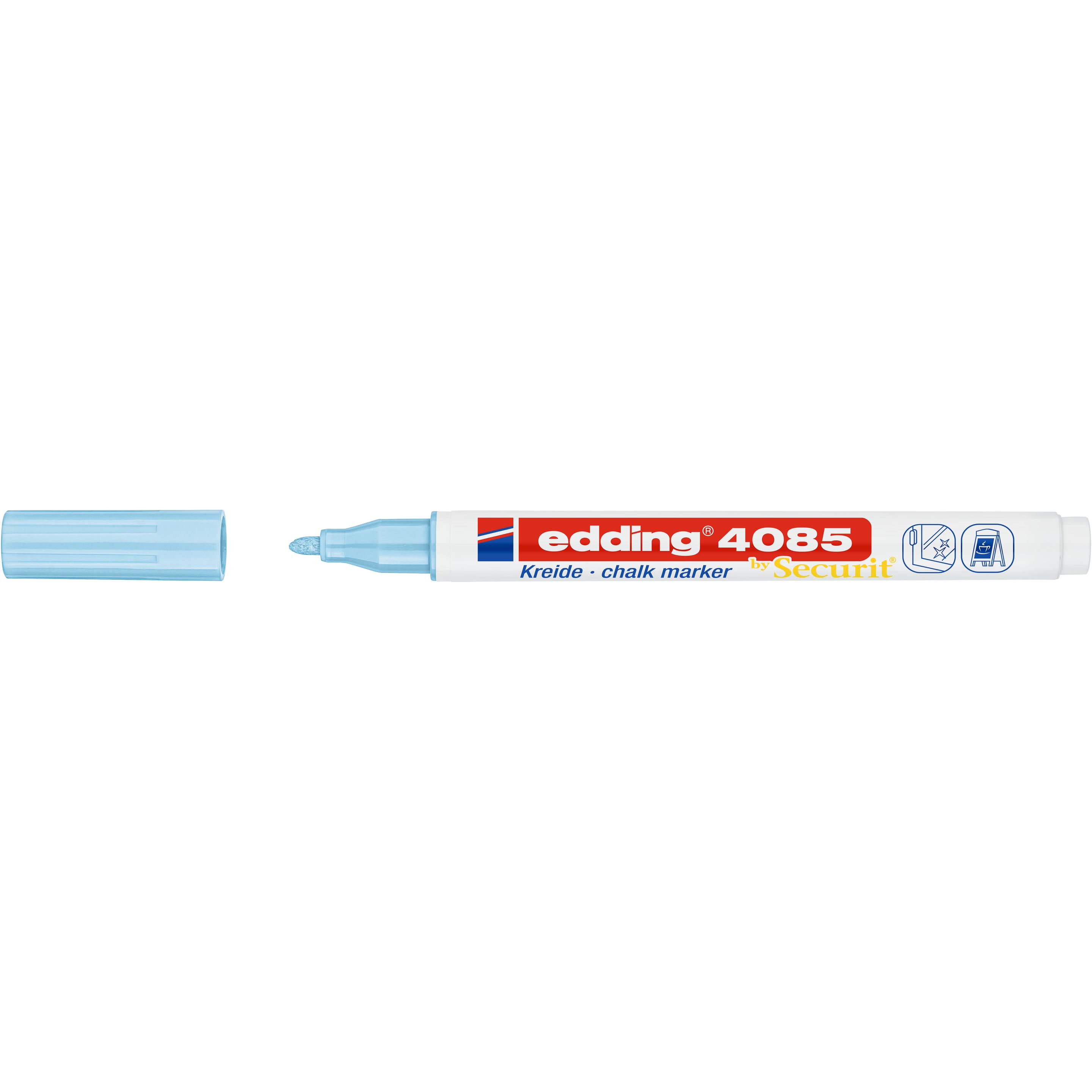 10x Edding, Marker, 4085 (Blau, 2 mm, 1 x)