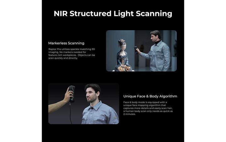 Image du produit Creality Scanner 3D CR-Scan Raptor Pro