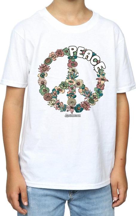 Produktbild Woodstock Floral Peace TShirt Jungen (116)