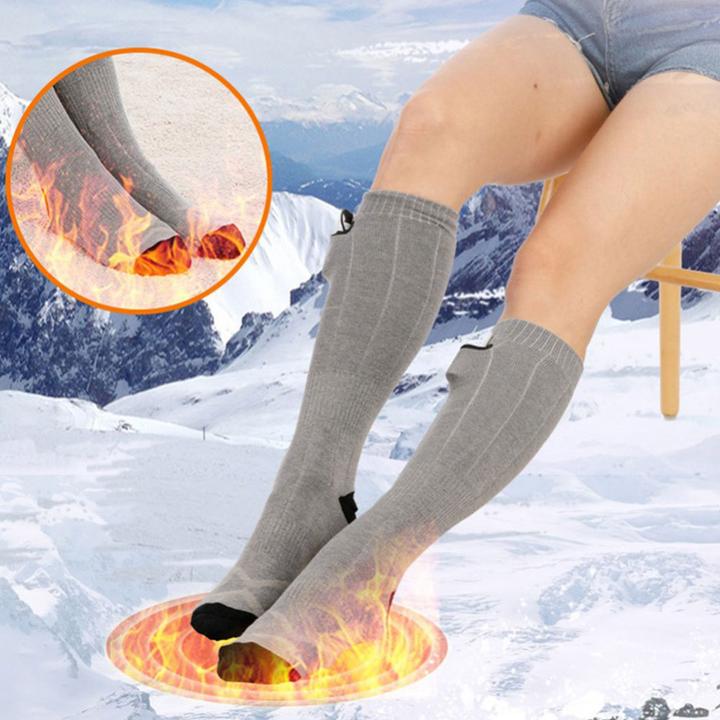 Produktbild Stride Beheizbare Baumwoll Socken Outdoor Fusswärmer mit Akku (One Size) (One Size)