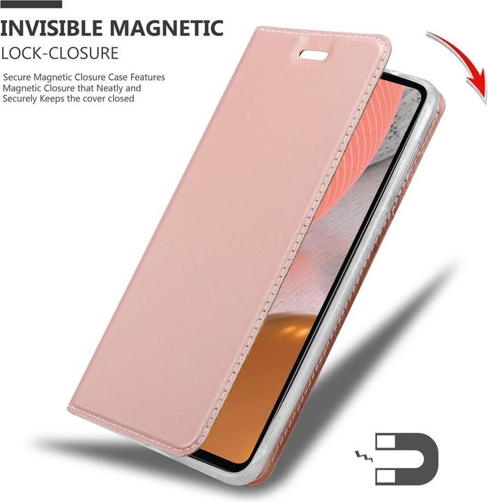 Actual product image Cadorabo Book Classy Style Cover (Samsung Galaxy A72)