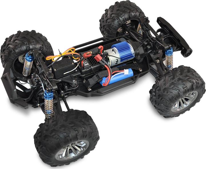 Productafbeelding Amewi RC auto Daphoenodon Monster Truck LiIon 2000mAh blauw/14 (RTR Gereed voor gebruik)
