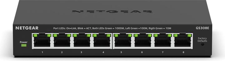 Image du produit Netgear GS308E SOHO Plus (8 ports)